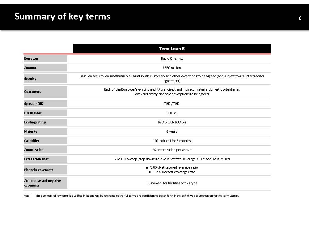 INVESTOR PRESENTATION PAGE 7