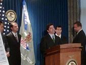 SEC Enforcement Director Robert Khuzami speaks at a news conference in New York City on Oct. 16, 2009.