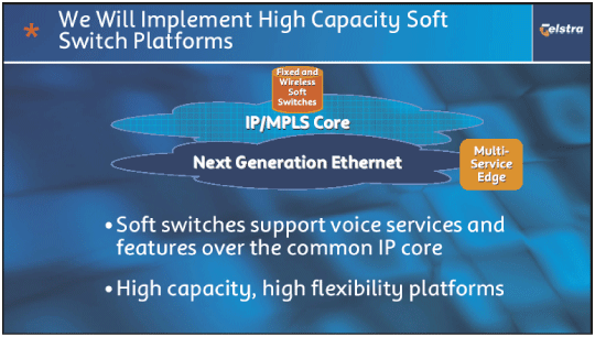 (WE WILL IMPLEMENT HIGH CAPACITY SOFT SWITCH PLATFORMS)