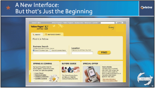 (A NEW INTERFACE: BUT THAT'S JUST THE BEGINNING)