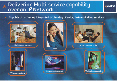 (DELIVERING MULTI-SERVICE CAPABILITY OVER AN IP NETWORK)