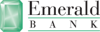 (EMERALD BANK LOGO)