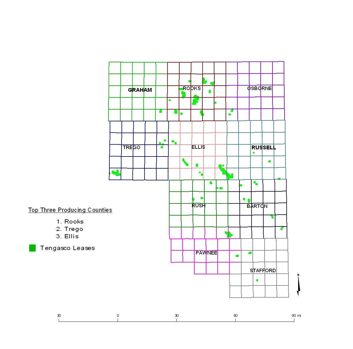 Kansas map