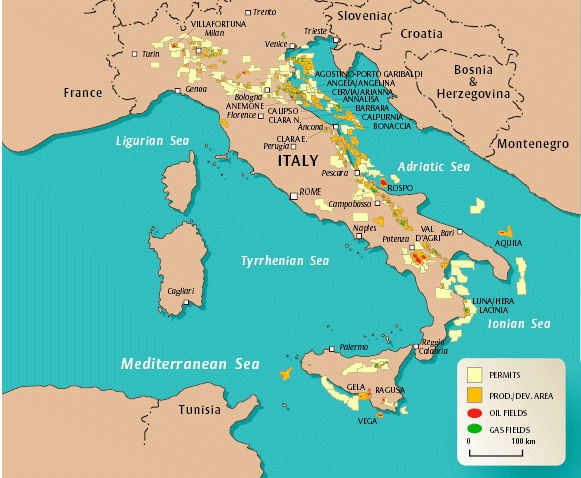 (ITALY MAP)