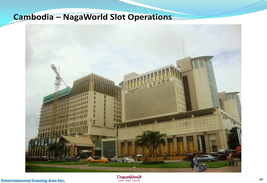 10 Cambodia – NagaWorld Slot Operations