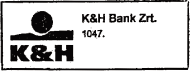 (K&H BANK ZRT. LOGO)