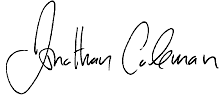 Jonathan Coleman signature