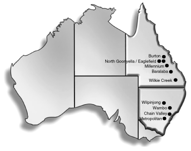 (MAP OF AUSTRALIA)