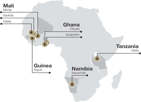 (CONTINENTAL AFRICA MAP)