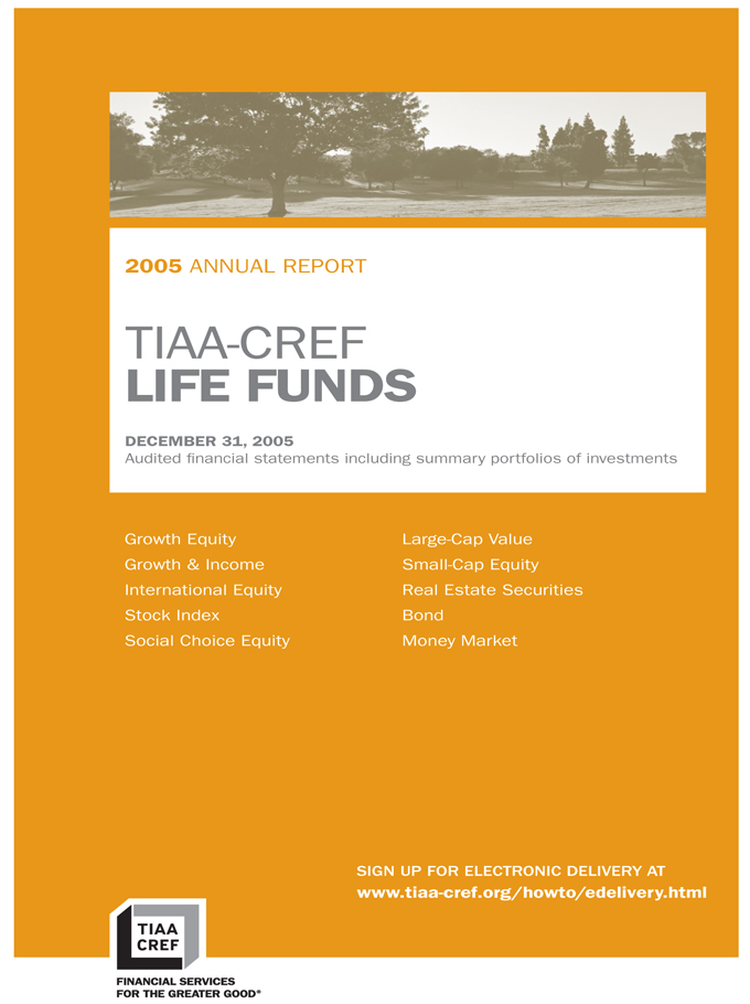TIAA_CREF Life Funds Annual Report