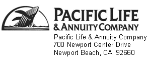 (PACIFIC LIFE & ANNUITY COMPANY LETTERHEAD)