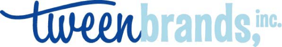 (TWEEN BRANDS, INC. LOGO)