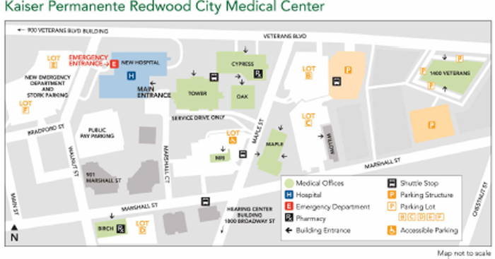 kaiser redwood city map Edgar Filing Documents For 0001539497 17 000504 kaiser redwood city map