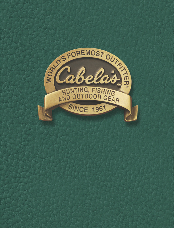 Cabela's Hunting Fishing and Outdoor Gear Since 1961 Outfitters Enamel  Lapel Pin Badge 