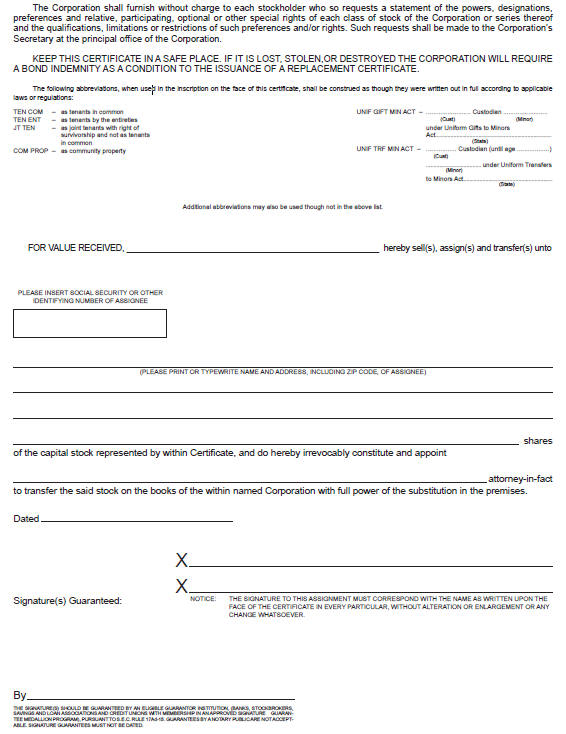 Roblox Corp Ex 4 1 Form Of Class A Common Stock Certificate Of The Registrant January 08 2021 - roblox ex