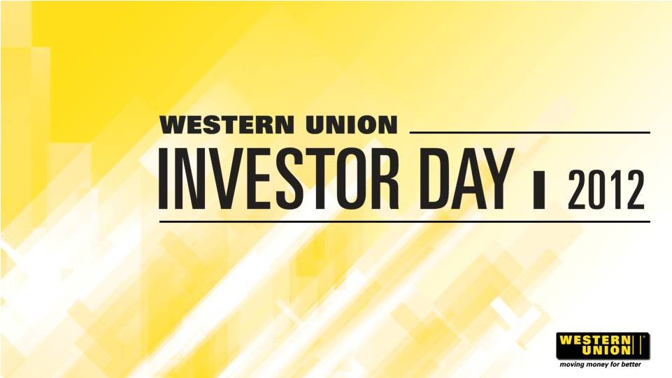 Presentation of The Western Union Company