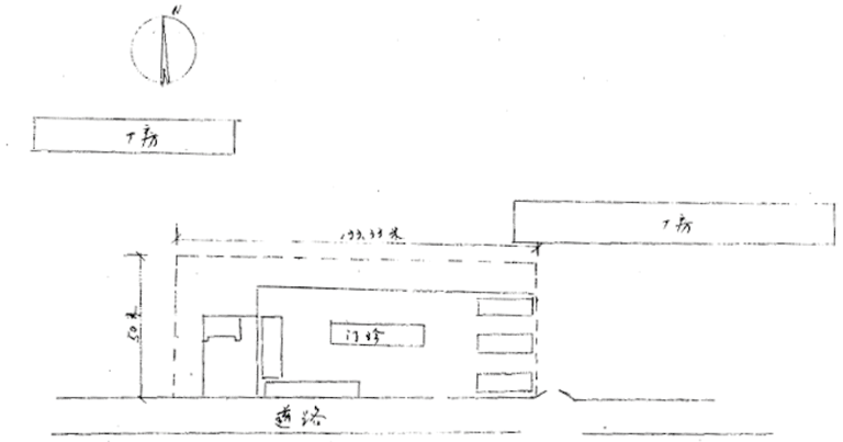 (Map of land for coal storage facility)