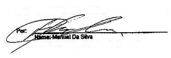 Manuel DaSilva Signature