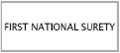 (FIRST NATIONAL SURETY LOGO)