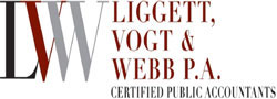 (LIGGETT, VOGT & WEBB P.A. LOGO)