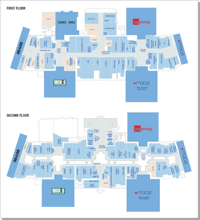 Buckland Hills Mall Map Unassociated Document