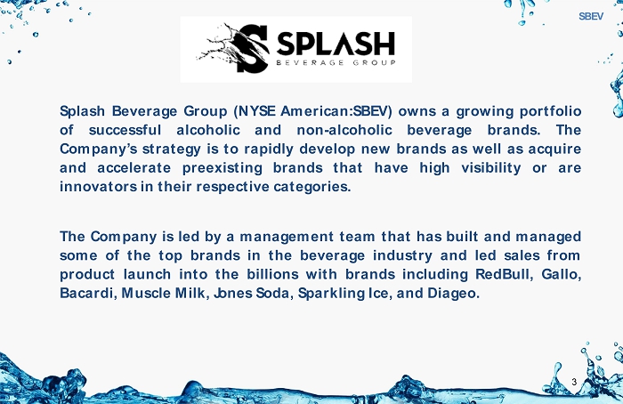 Splash Beverage Group Inc. Acquires 'Shark Tank' Survivor Copa Di Vino,  Leading Producer of Premium Wine by the Glass Alongside Potent Growth in  Single-Serve Beverage Sector