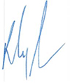 (Signature of Randy Linscott)