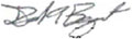 Signature of - David A. Bogaert