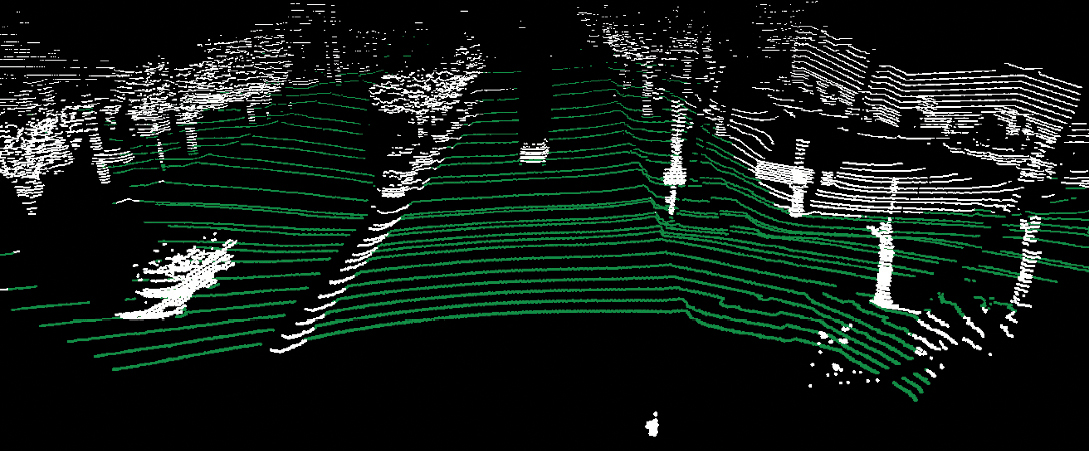 32 линия. Наглядная демонстрация lidar.