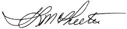 SIGNATURE