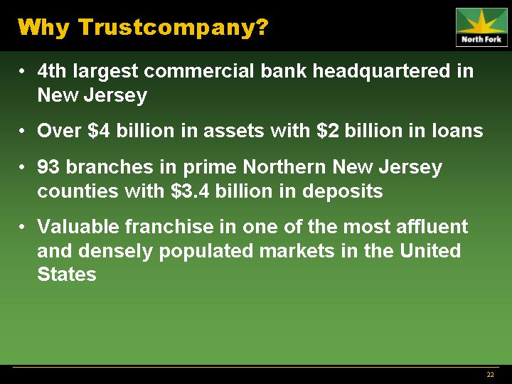 TRUST COMPANY OF NEW JERSEY
