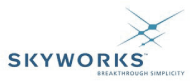 (SKYWORKS LOGO)