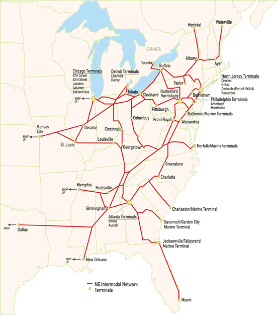 Intermodal Network