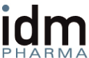 (IDM PHARMA LOGO)