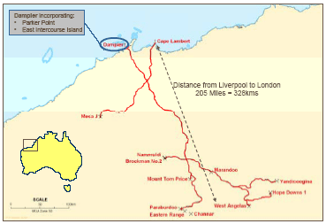 Rio Tinto Pilbara Map