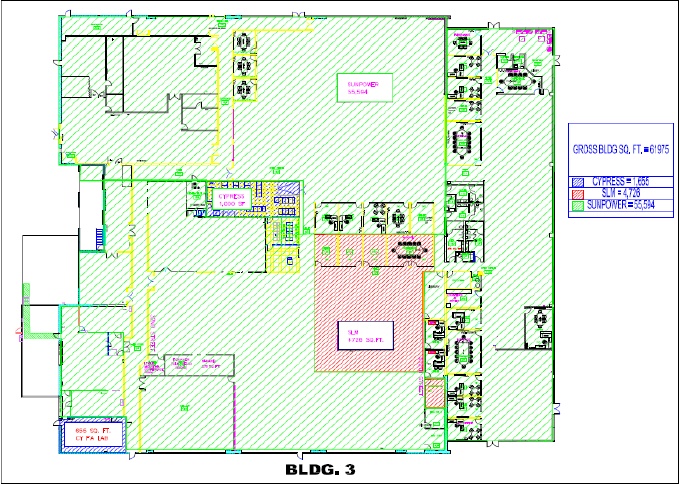 Floor Plan of Fourth Amendment to Lease