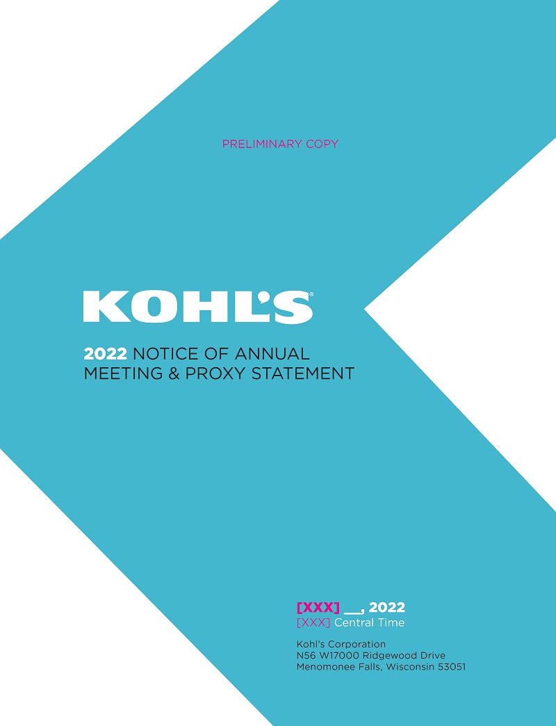 Kohl's 2022 Factbook - External by kohls - Issuu
