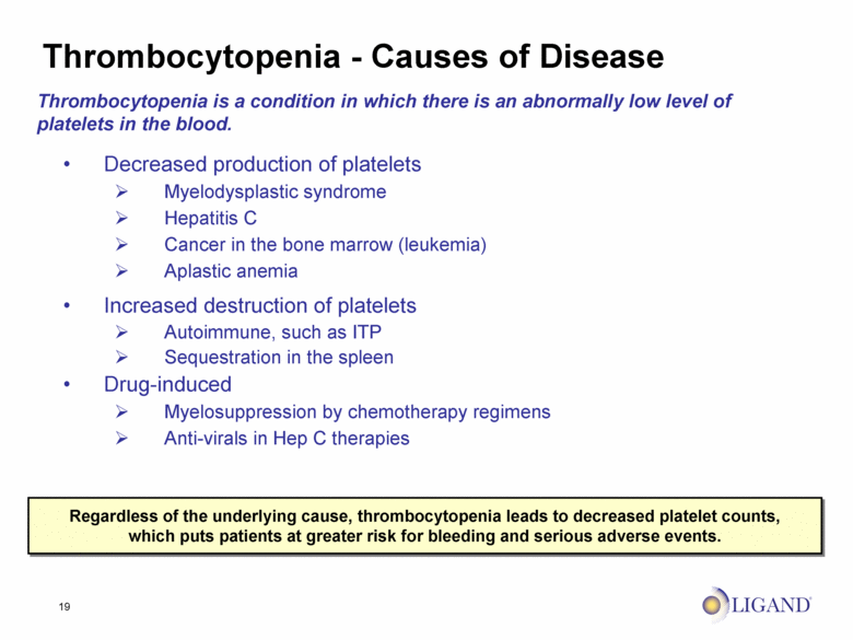 Thrombocytosis латынь