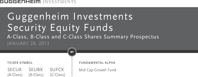 Mid Cap Growth Fund Summary Prospectus - A, B, C