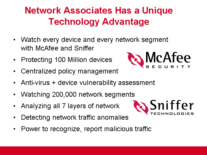 Networks Associates, Inc. 425