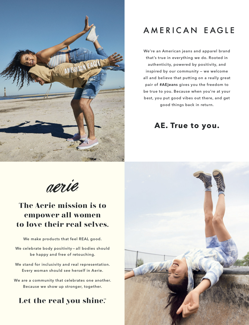 do american eagle gift cards work at aerie online