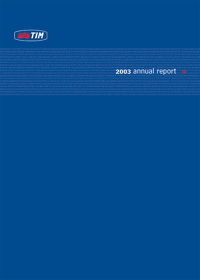 Telecom Italia Mobile S.p.A Annual Report December 31, 2003